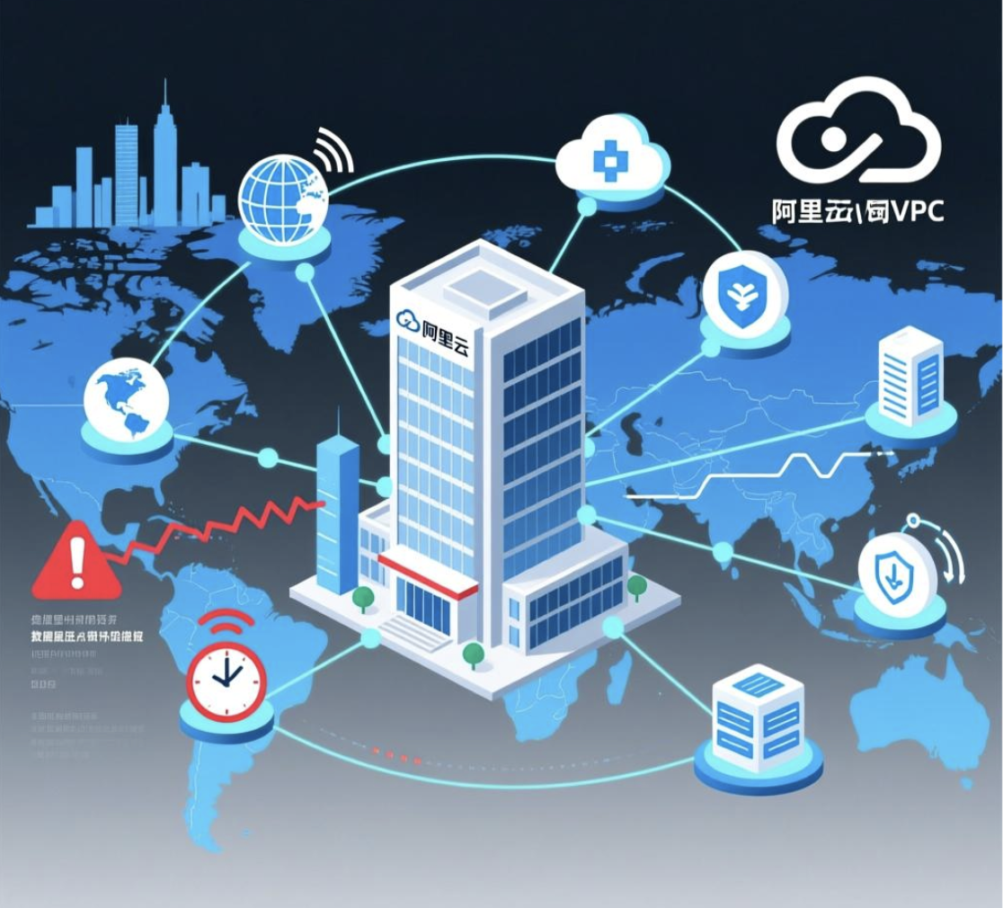 阿里云国际VPC专有网络3步安全连接海外节点，避免数据泄露风险