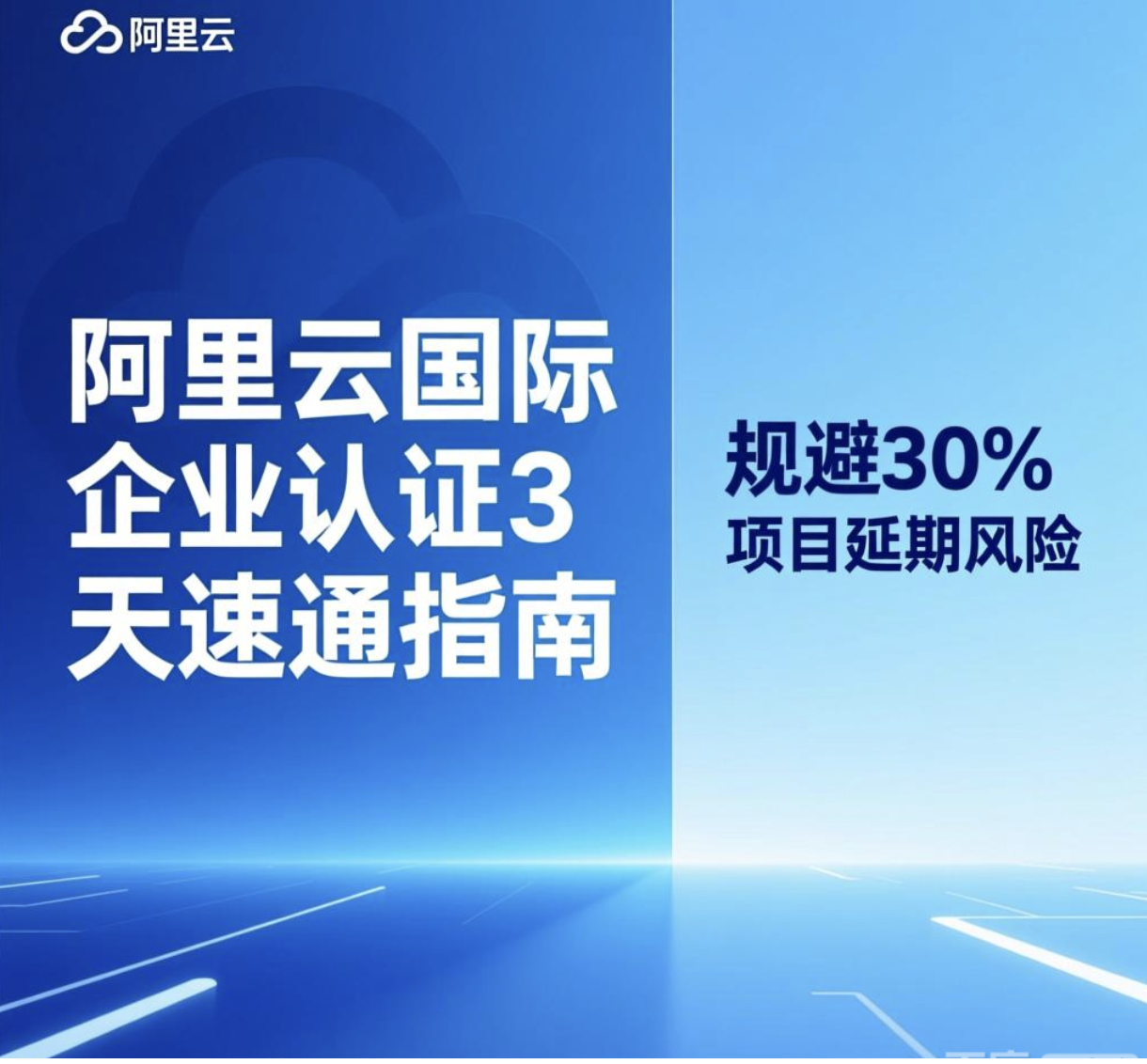 阿里云国际企业认证3天速通指南：规避30%项目延期风险
