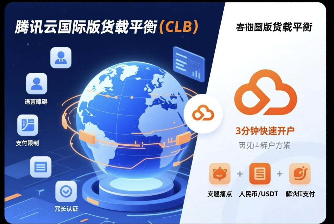 腾讯云国际CLB配置难题？3分钟开户+人民币支付，轻松规避30%成本浪费